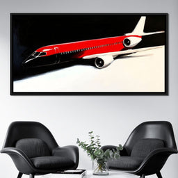 Flight Into Abstraction - NicheCanvas