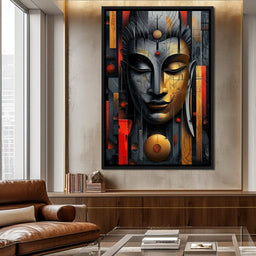 Radiant Geometric Balance - NicheCanvas