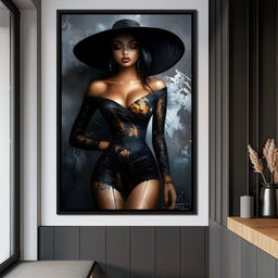 Glamorous Shadows Enigma - NicheCanvas