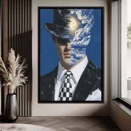 Surreal Gentleman Sky Fusion - NicheCanvas
