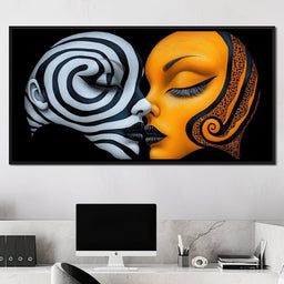 A Hypnotic Kiss - TooplesArt - NicheCanvas