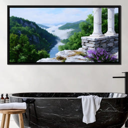 Enchanted Valleys Timeless Ruins - NicheCanvas