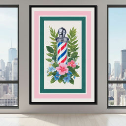 Tropical Barber Pole Bouquet - NicheCanvas