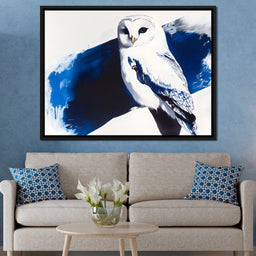 Owl Of The Celestial Night - NicheCanvas