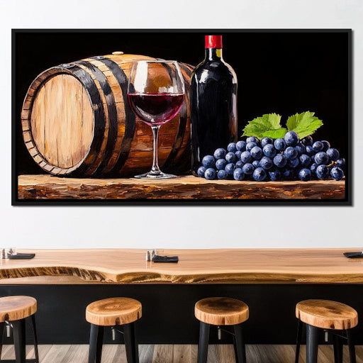 Vintage Vino Canvas Print