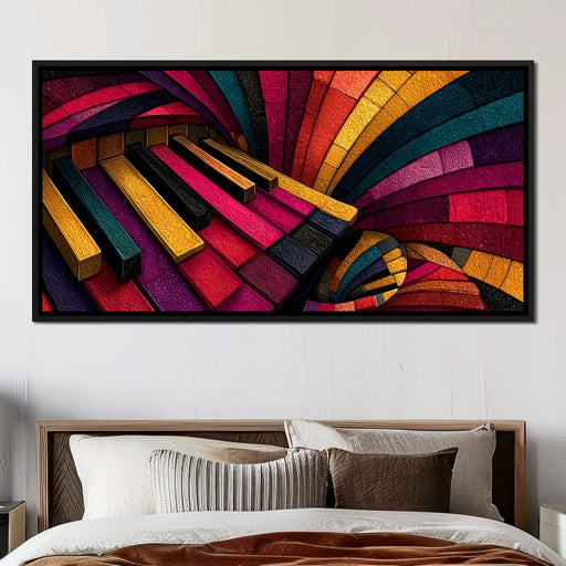 Colorful Rhapsody Journey Canvas Print