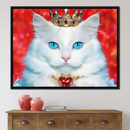 Majestic Feline Reign - NicheCanvas