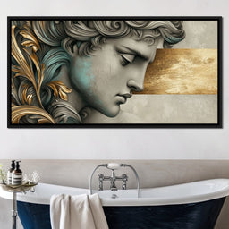 Golden Reverie in Stone - Wildrose Creations - NicheCanvas