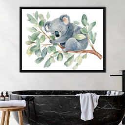 Dreamy Koala Slumber Nest - NicheCanvas
