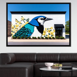 Street Art - Bluebird Dreams - NicheCanvas