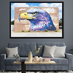 Street Art - Eagle Majesty - NicheCanvas