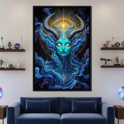 Cosmic Empress 2 - TooplesArt - NicheCanvas
