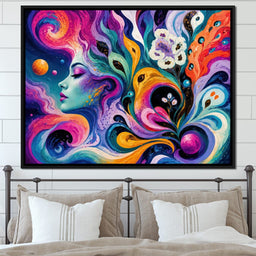 Cosmic Daydream - TooplesArt - NicheCanvas
