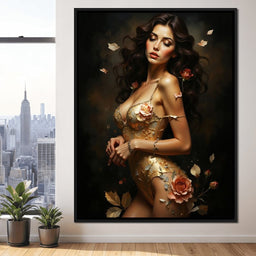 Radiant Floral Symphony - Johanjjf - NicheCanvas