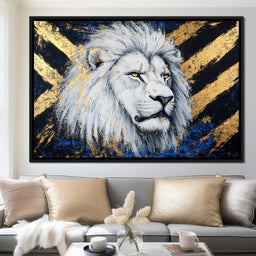 Majestic Lion Monarch Roar - Alicia Smith - NicheCanvas