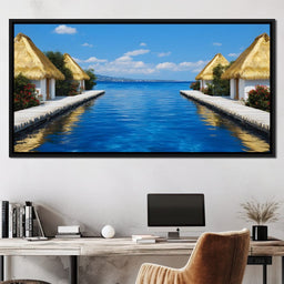 Bungalows By The Sea Retreat - NicheCanvas