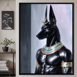 Anubis Guardian of the Pharaoh - NicheCanvas