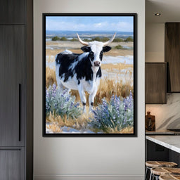Longhorn Meadow Wildflowers - NicheCanvas