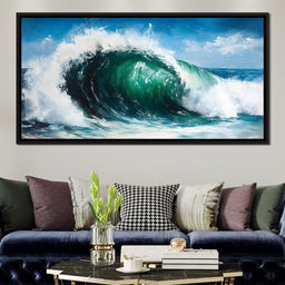 Oceanic Wave - NicheCanvas