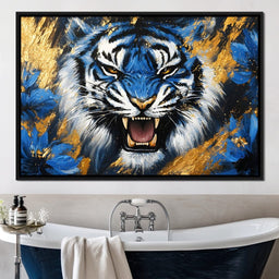 Fury of the Midnight Tiger - Alicia Smith - NicheCanvas