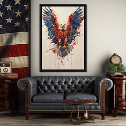 Majestic Flight: The Spirit of America - NicheCanvas