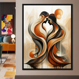 Colorful Modern Art 073 - Johanjjf - NicheCanvas