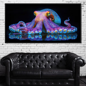 Chromatic Cephalopod - TooplesArt - NicheCanvas