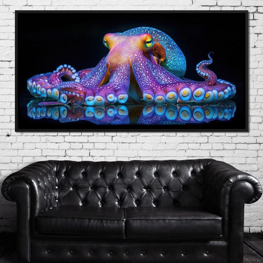 Chromatic Cephalopod - TooplesArt Canvas Print