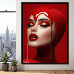 50 Shades of Red - TooplesArt - NicheCanvas
