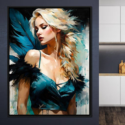 Female Portrait 0025 - Vizahn Burger - NicheCanvas