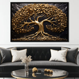 Golden Tree Haven - NicheCanvas