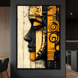 Geometric Fusion Reverie - NicheCanvas