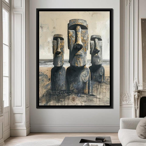 Guardians of the Pacific Shores Canvas Print