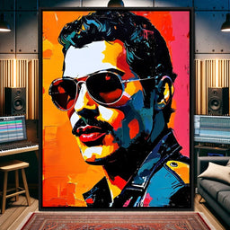 Freddie Mercury - Johanjjf - NicheCanvas