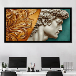 Gilded Renaissance Vision - Wildrose Creations - NicheCanvas