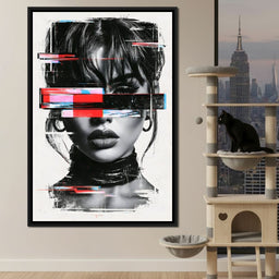 Fragmented Identity Of The Digital Soul - NicheCanvas