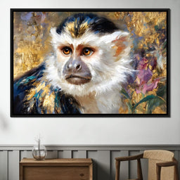 Golden Gilded Monkey Muse - NicheCanvas