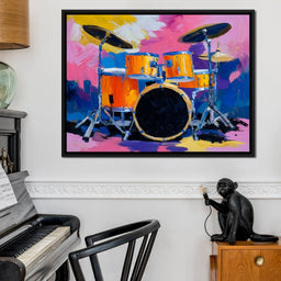 Rhythm of Vibrant Beats - NicheCanvas