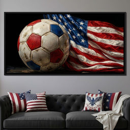 National Soccer Pride - NicheCanvas