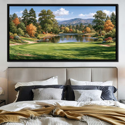 Quiet Morning At The Hidden Fairway - NicheCanvas