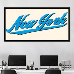 New York City Lettering - NicheCanvas