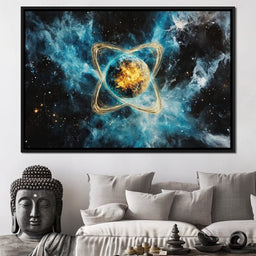 Celestial Fusion Symphony - NicheCanvas