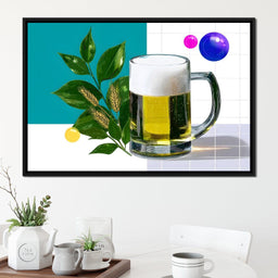 Golden Ale Oasis Harmony - NicheCanvas