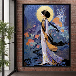 Moonlit Grace - TooplesArt - NicheCanvas