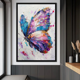 Kaleidoscope Butterfly Bliss - NicheCanvas