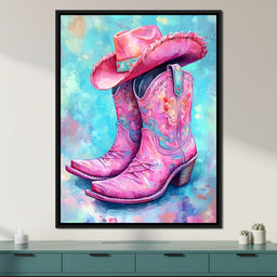 Radiant Cowgirl Boots Hat - NicheCanvas