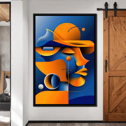 Geometric Muse - TooplesArt - NicheCanvas