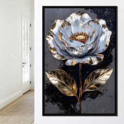 Golden Petal Radiance Symphony - NicheCanvas