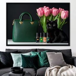 Emerald Elegance Ensemble - NicheCanvas