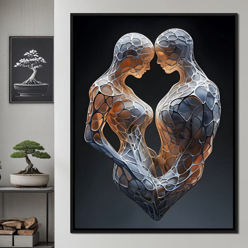 Mesh Connection - Johanjjf Canvas Print